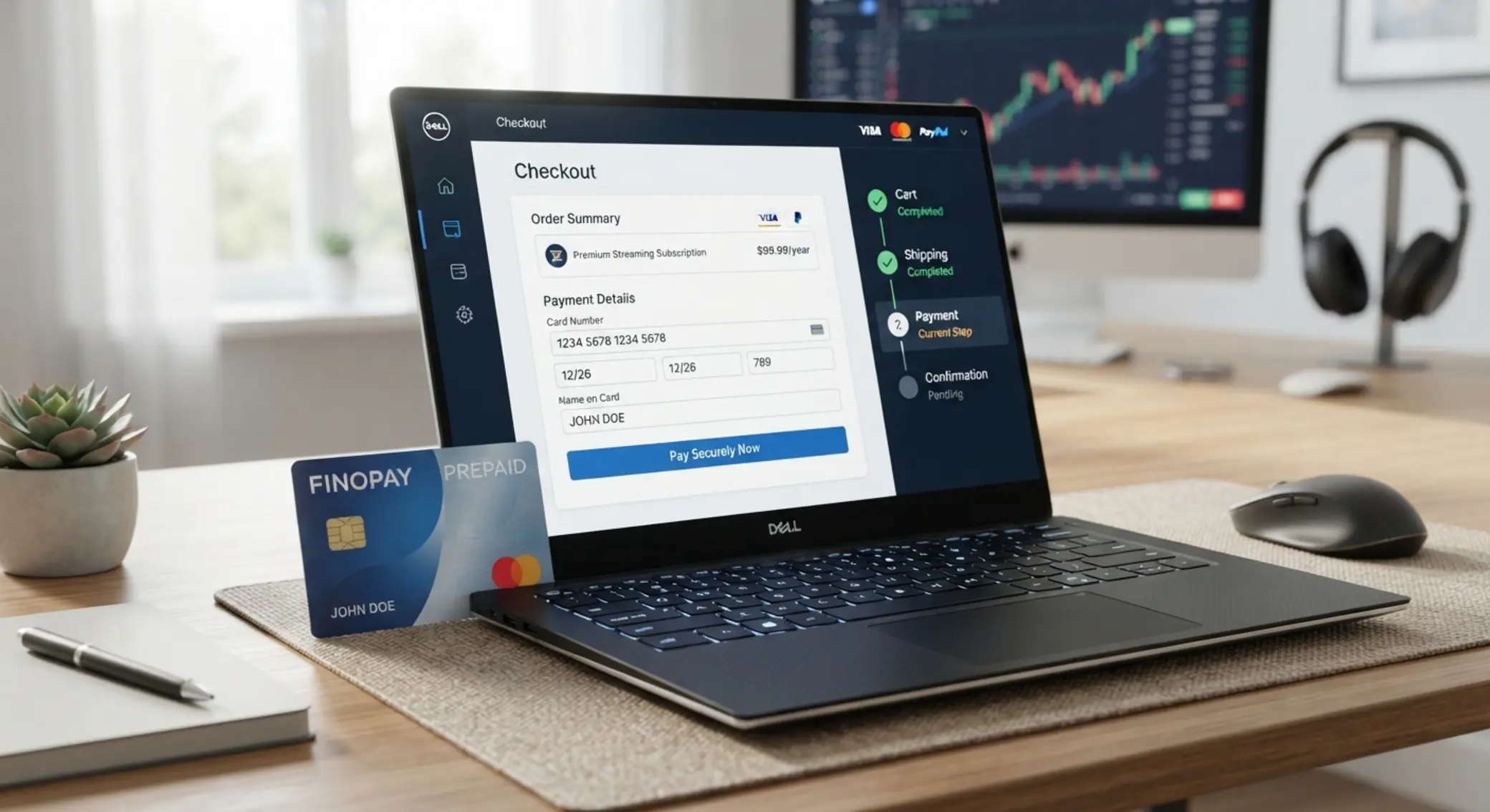 Paysafecard Einzahlung Schritt für Schritt Schritt-für-Schritt-Einzahlung mit Paysafecard auf Laptop-Bildschirm