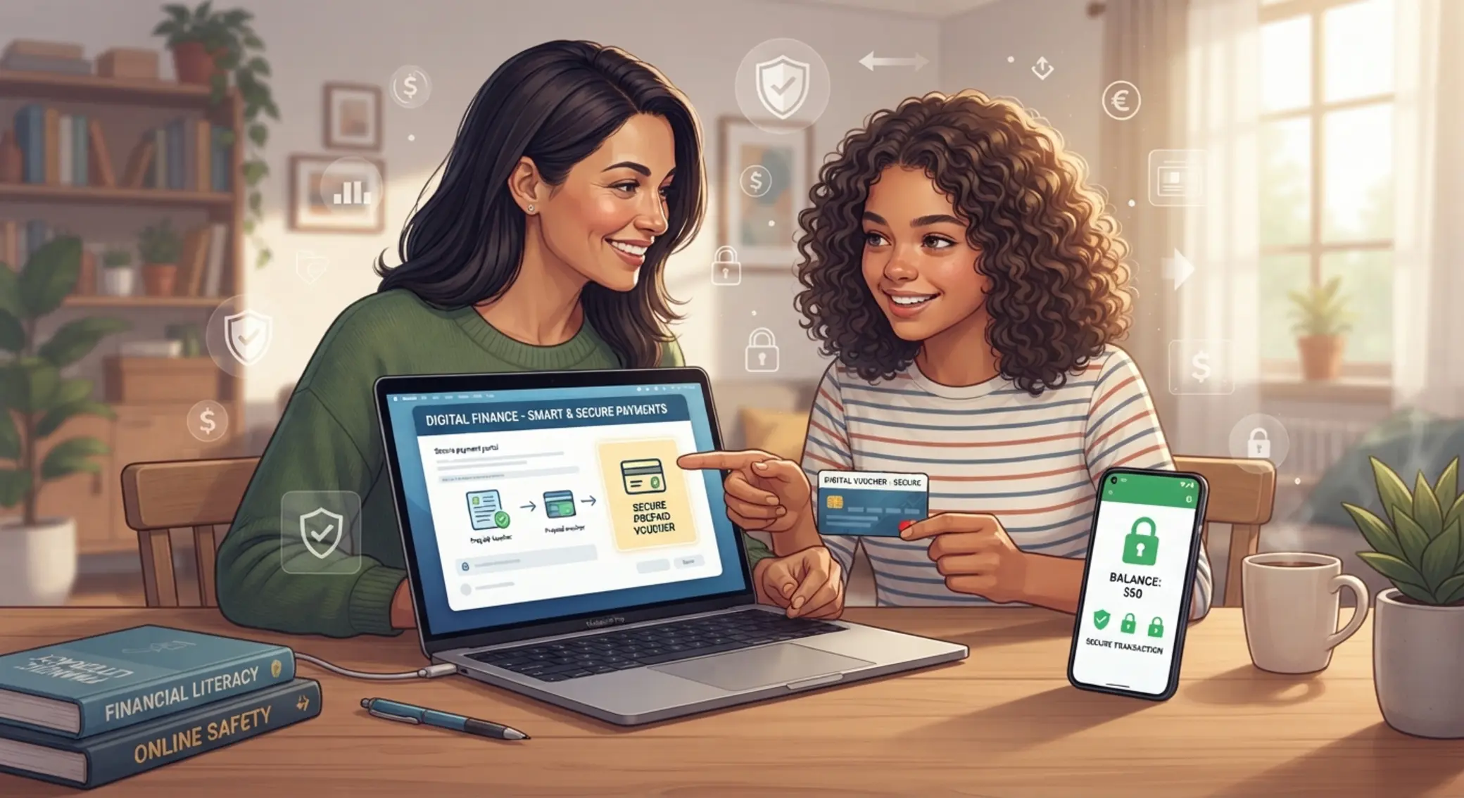Paysafecard und Minderjährige im Familienkontext Eltern und Jugendliche bei verantwortungsvoller Nutzung digitaler Zahlungen